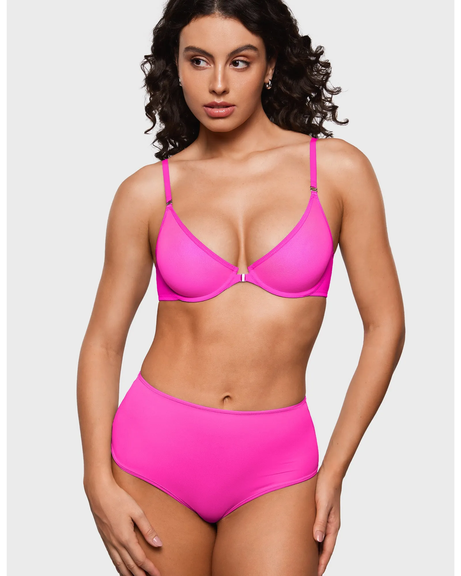 Sheer Front Closure Bra sold by Essenther product image thumbnail 5