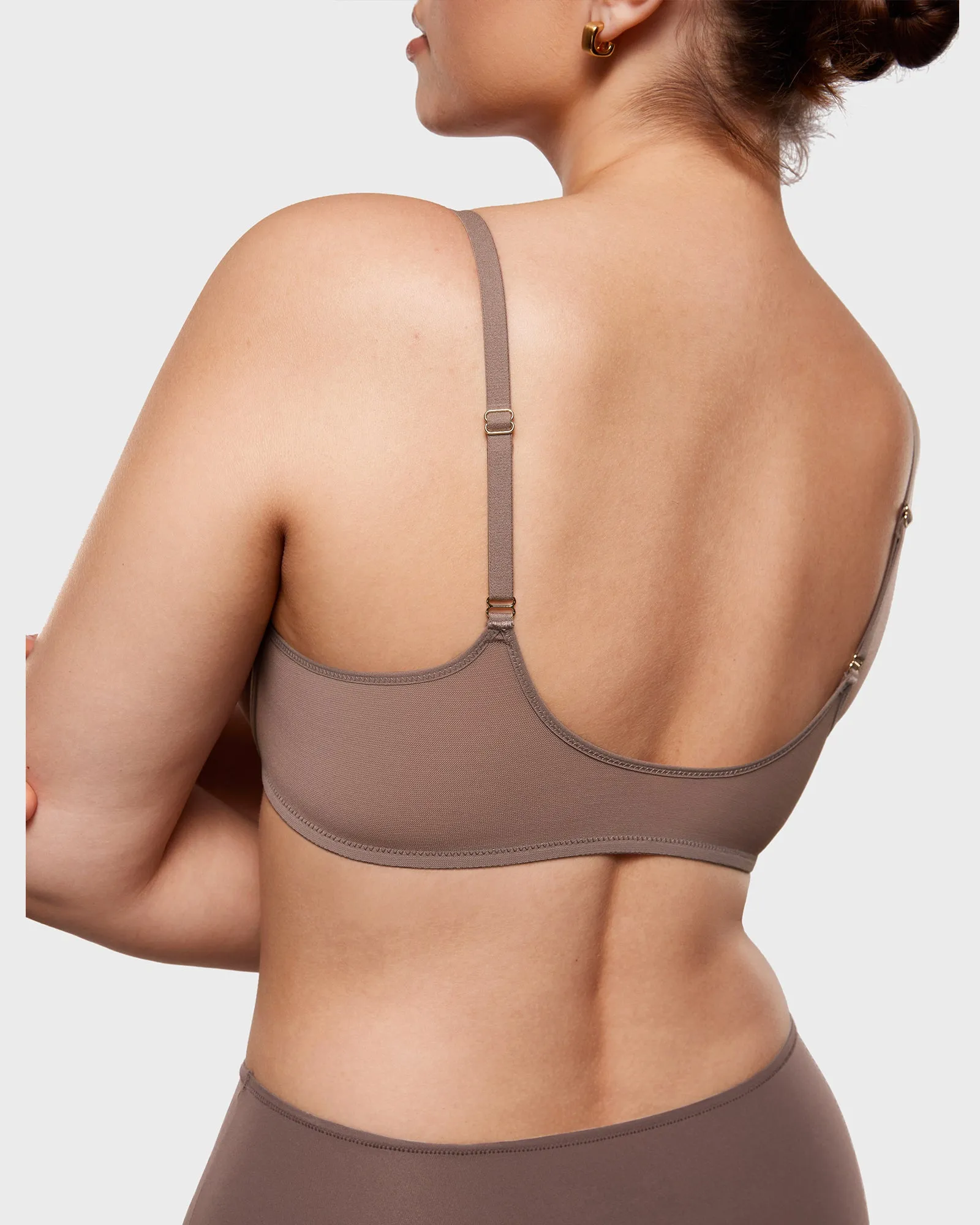 Sheer Front Closure Bra sold by Essenther product image thumbnail 2