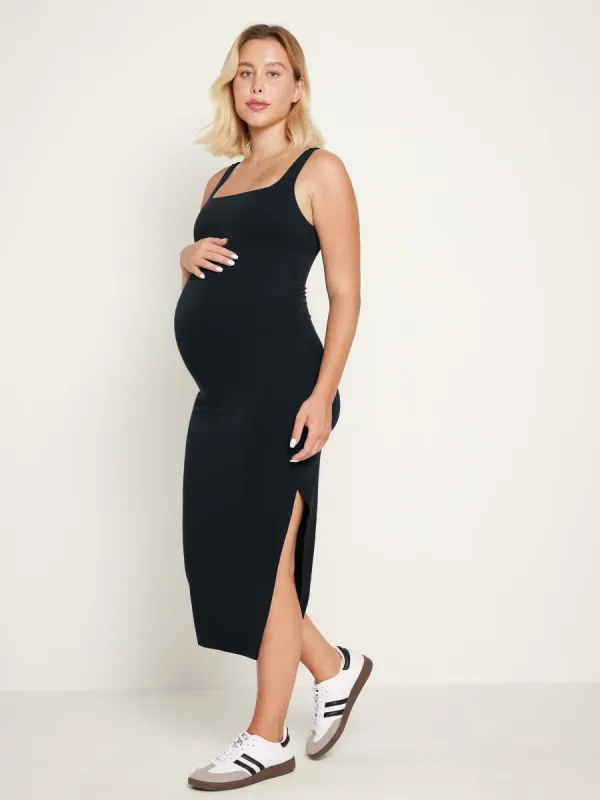 Sleeveless Tank Maternity Dress sold by Essenther