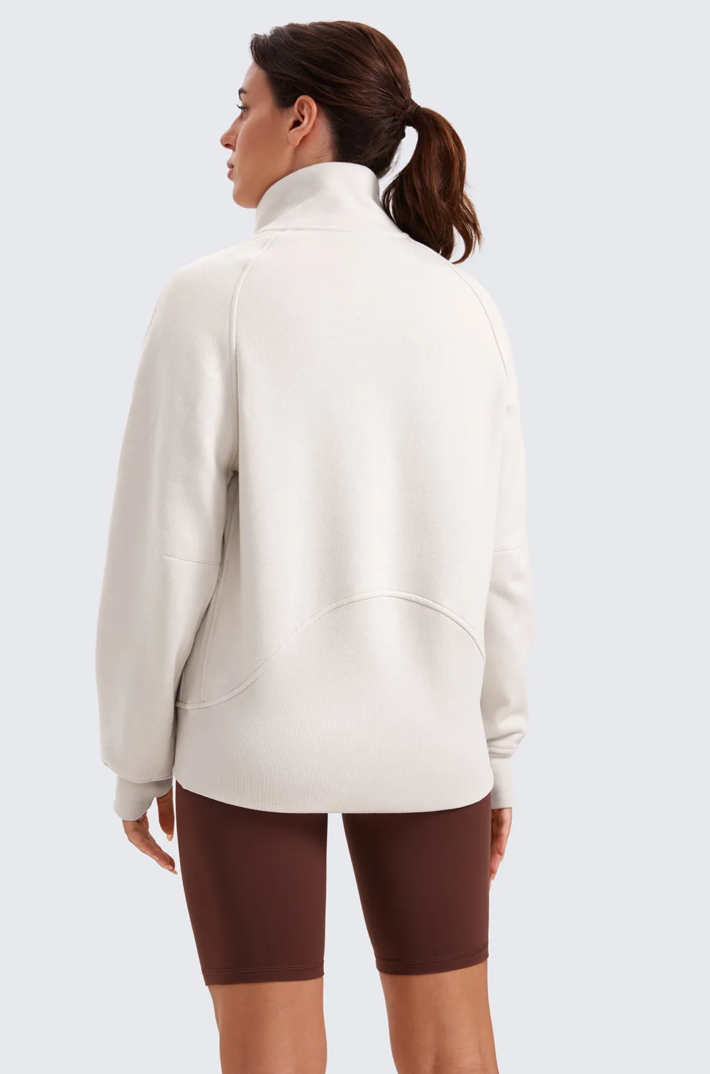 Fleece Lined Hip-Length Hoodies sold by Essenther product image thumbnail 2