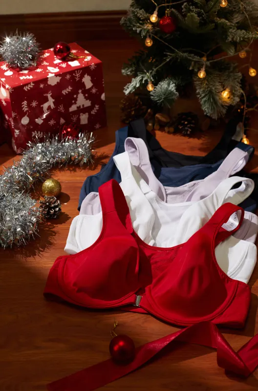 Plunge Back Posture Bras - 5 Pack sold by Essenther