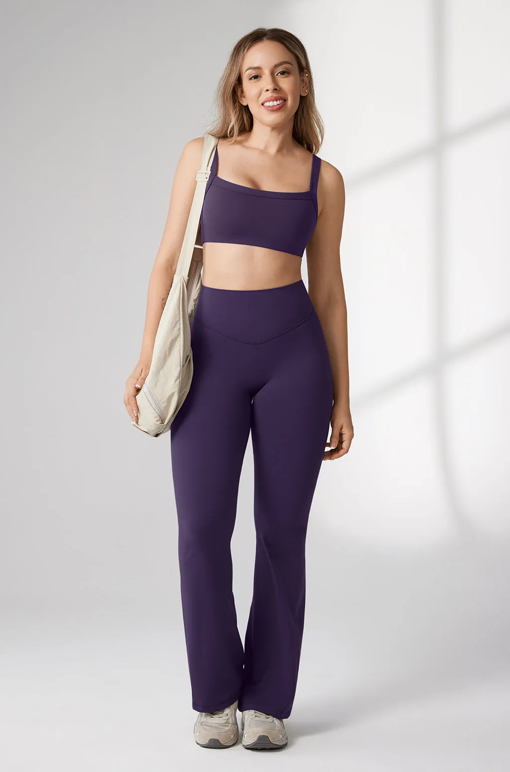 No Front Seam Flare Leggings 31" sold by Essenther product image thumbnail 2