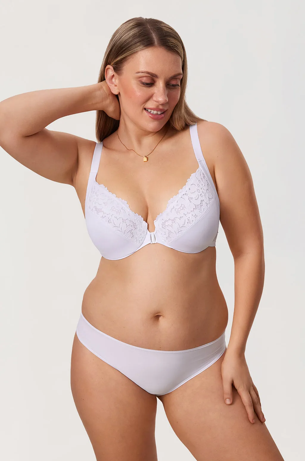 Lace Front Closure Posture Bra sold by Essenther product image thumbnail 4