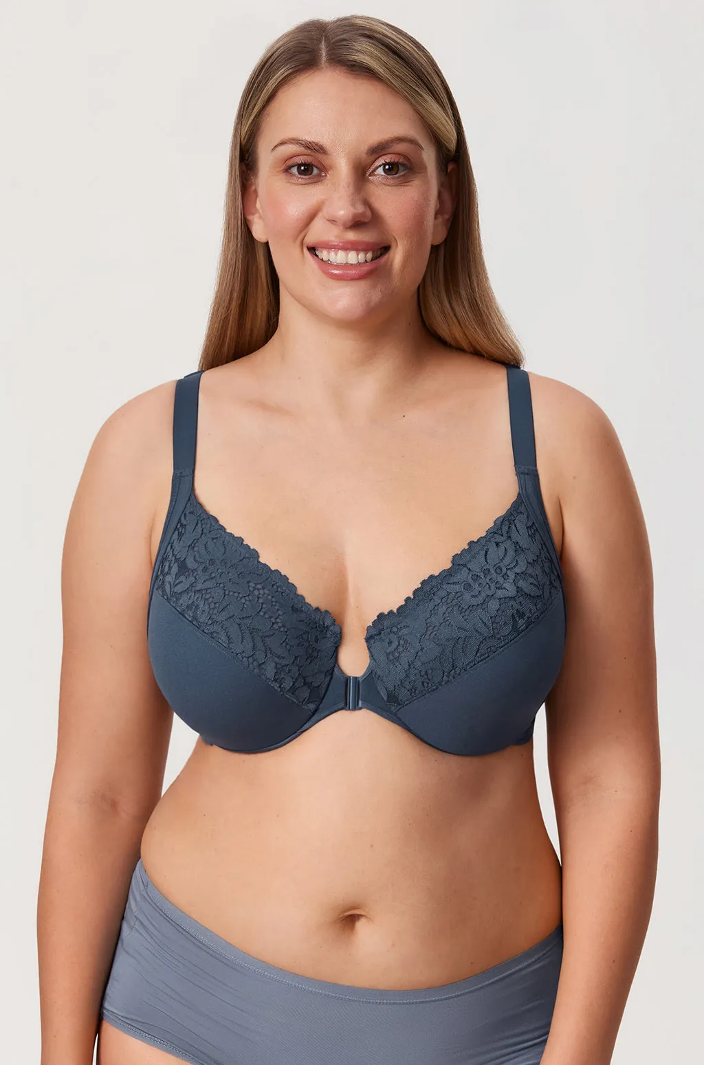 Lace Front Closure Posture Bra sold by Essenther