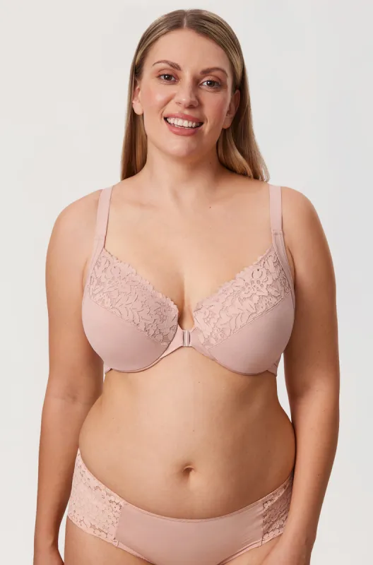 Lace Front Closure Posture Bra sold by Essenther