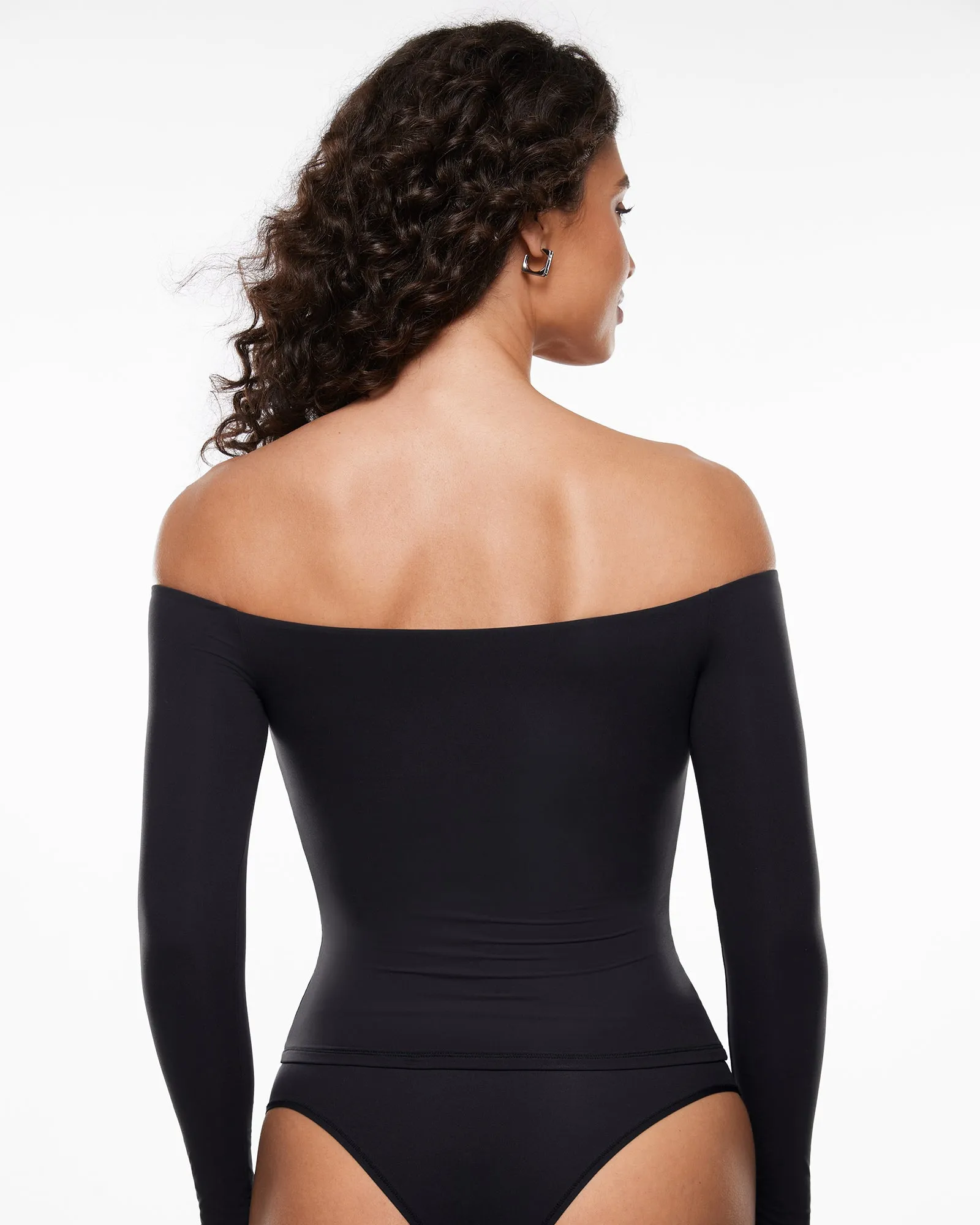 Off The Shoulder Long Sleeve Top sold by Essenther product image thumbnail 4