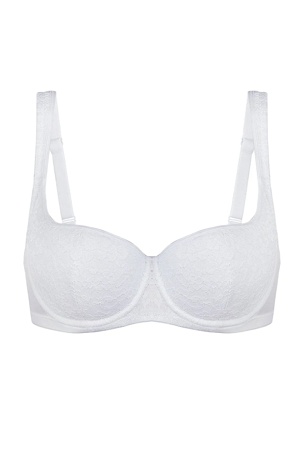 Floral Lightly Lined Balconette Bra sold by Essenther product image thumbnail 2