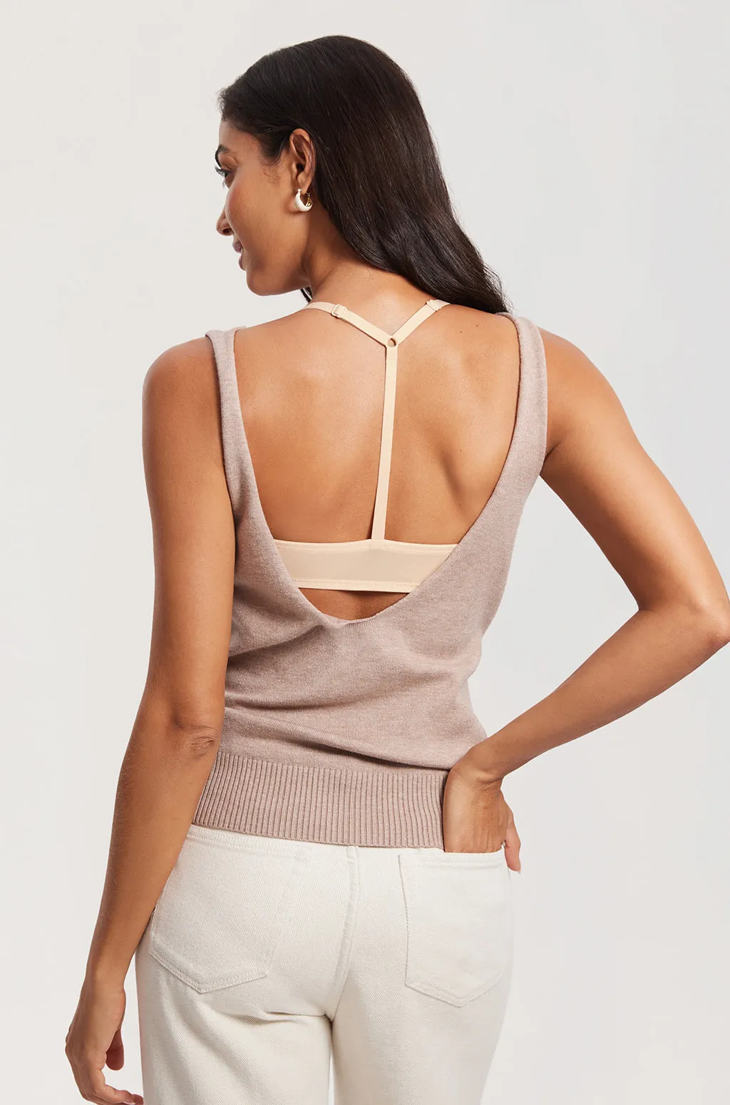 Lacy Mesh Front Closure Bra sold by Essenther product image thumbnail 4