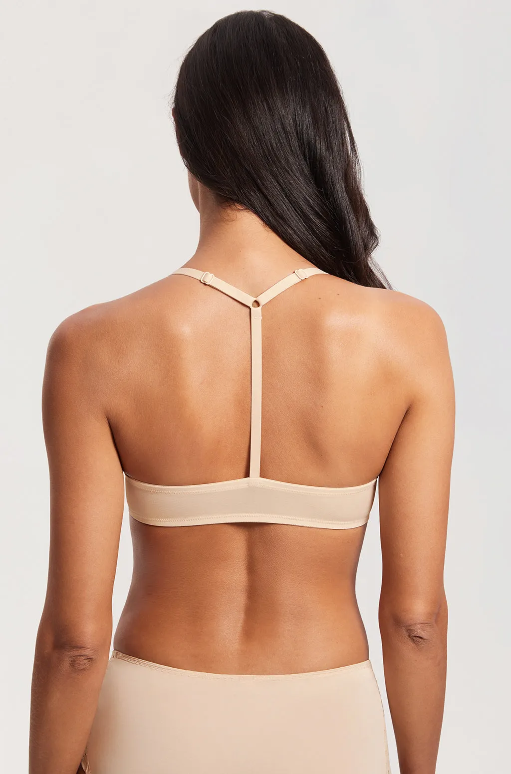Lacy Mesh Front Closure Bra sold by Essenther product image thumbnail 2