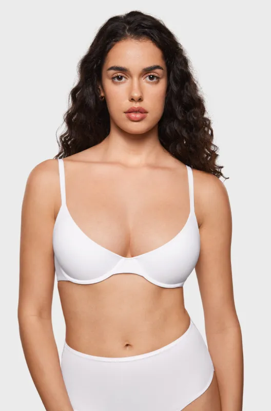 Plunge Lightly Padded Demi Bra made by Essenther