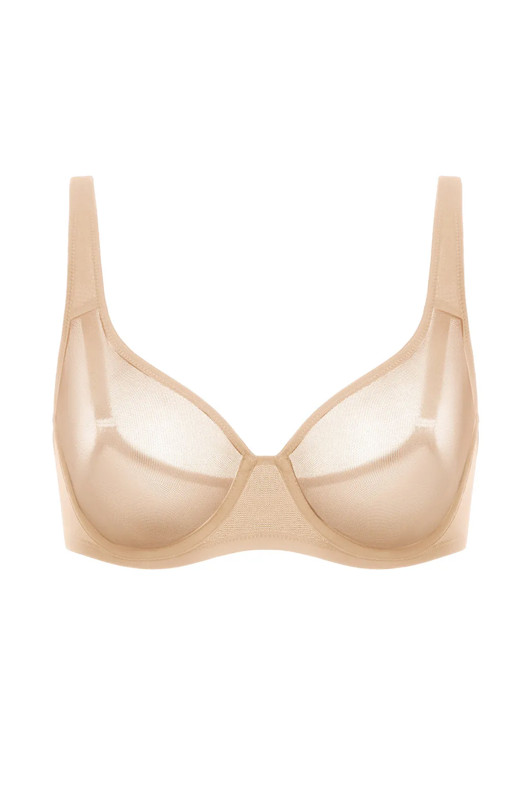Underwire Mesh Bra sold by Essenther