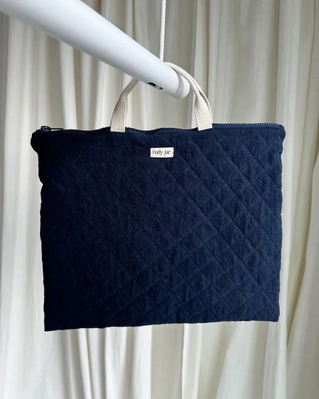 Quilted Case | Navy made by Harly Jae