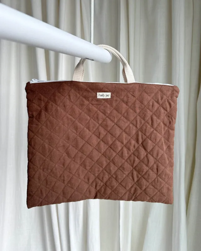 Quilted Case | Chocolate made by Harly Jae