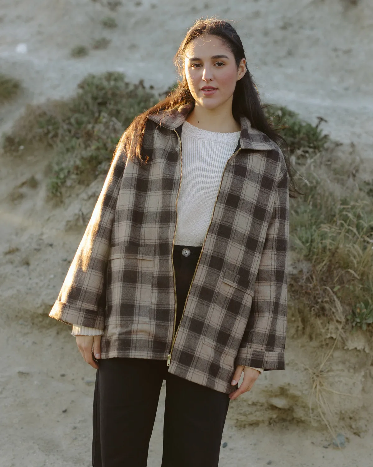 Roam Coat | Harvest Plaid sold by Harly Jae