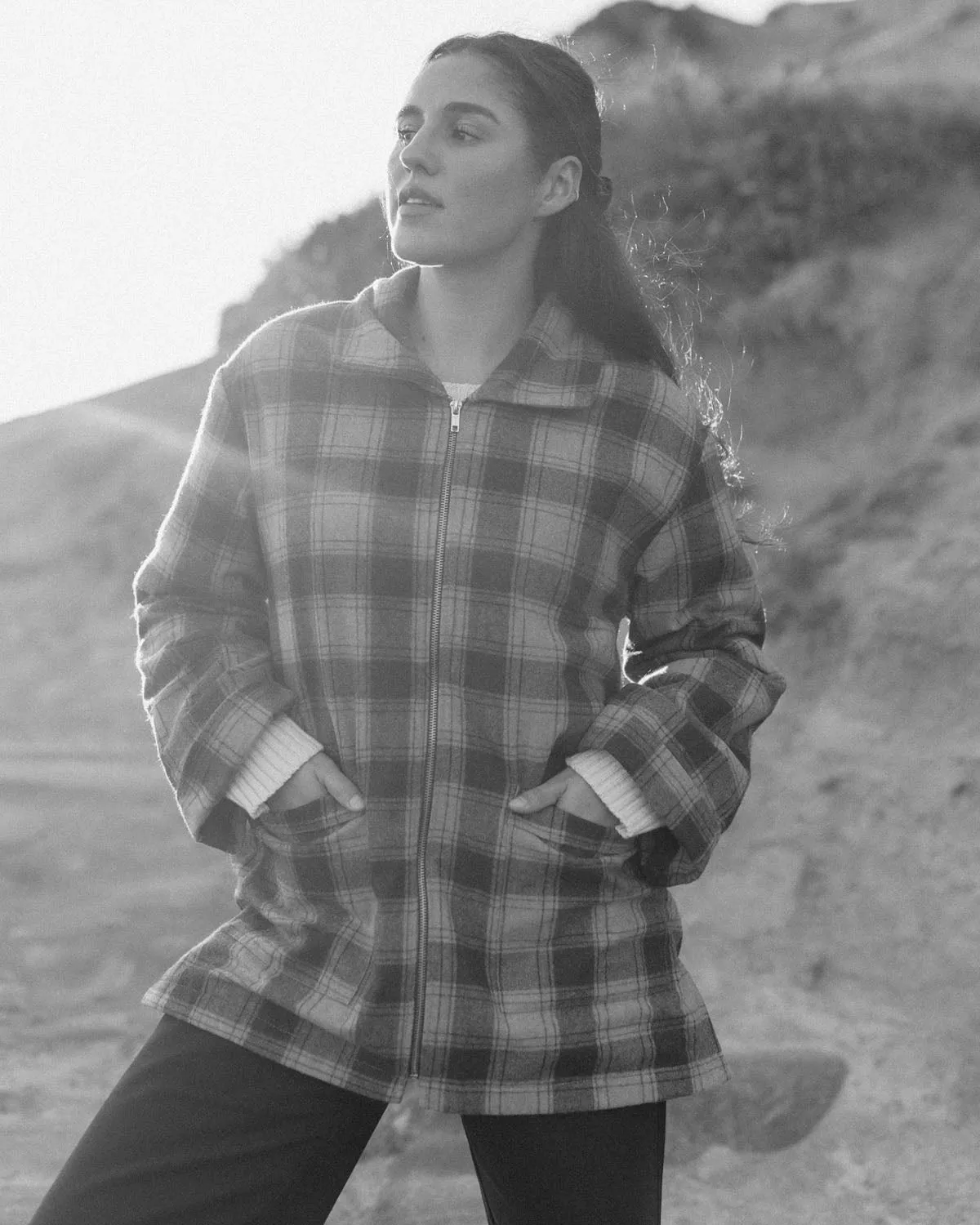 Roam Coat | Harvest Plaid sold by Harly Jae product image thumbnail 2