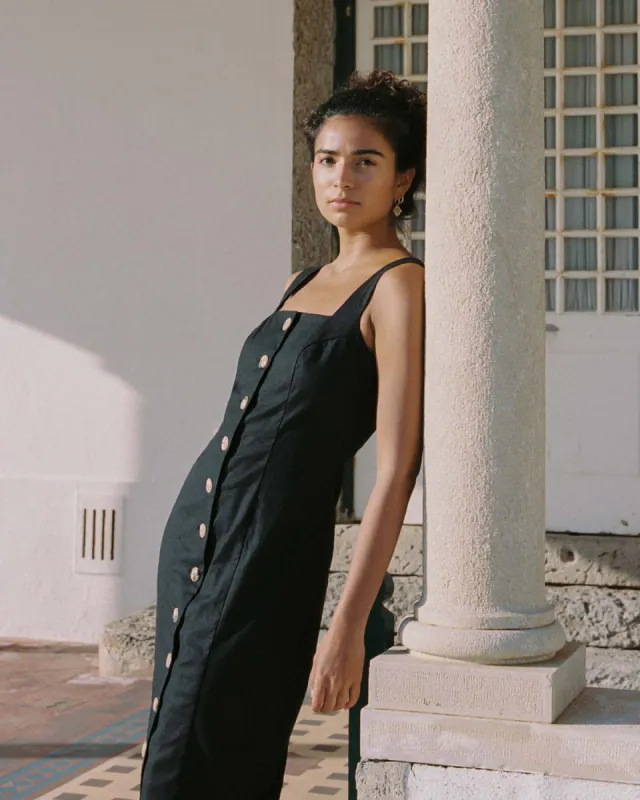 Provence Dress | Black made by Harly Jae