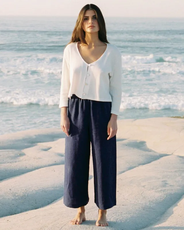 Aura Pants | Navy sold by Harly Jae