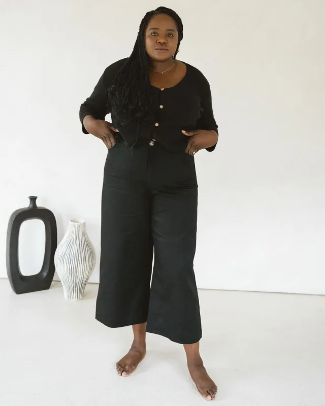 Pierrot Pants | Black sold by Harly Jae