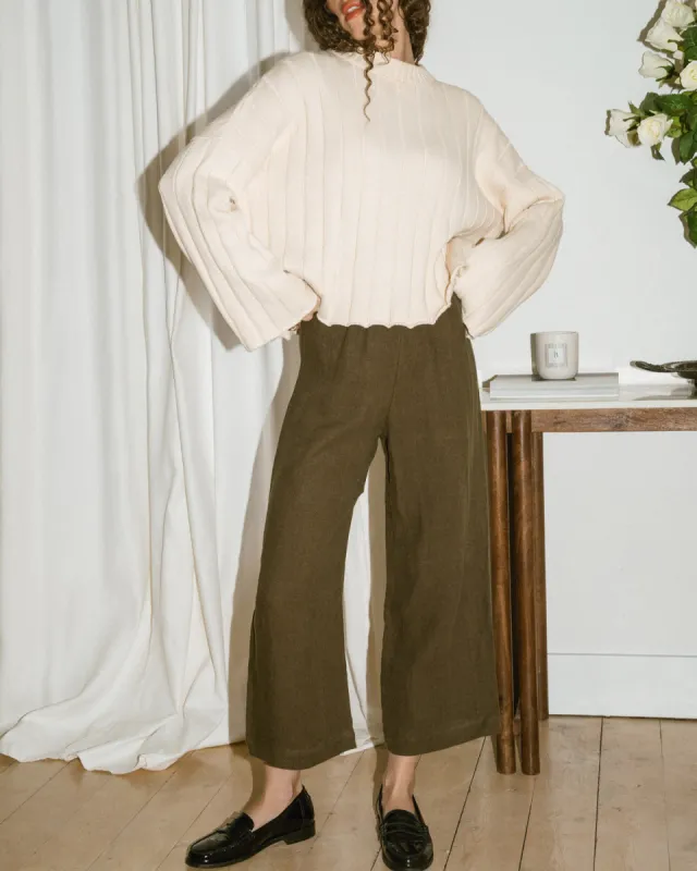Aura Pants | Olive sold by Harly Jae