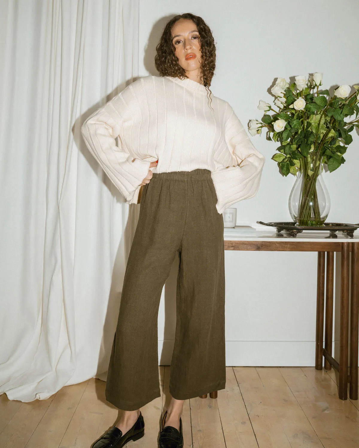 Aura Pants | Olive sold by Harly Jae product image thumbnail 3