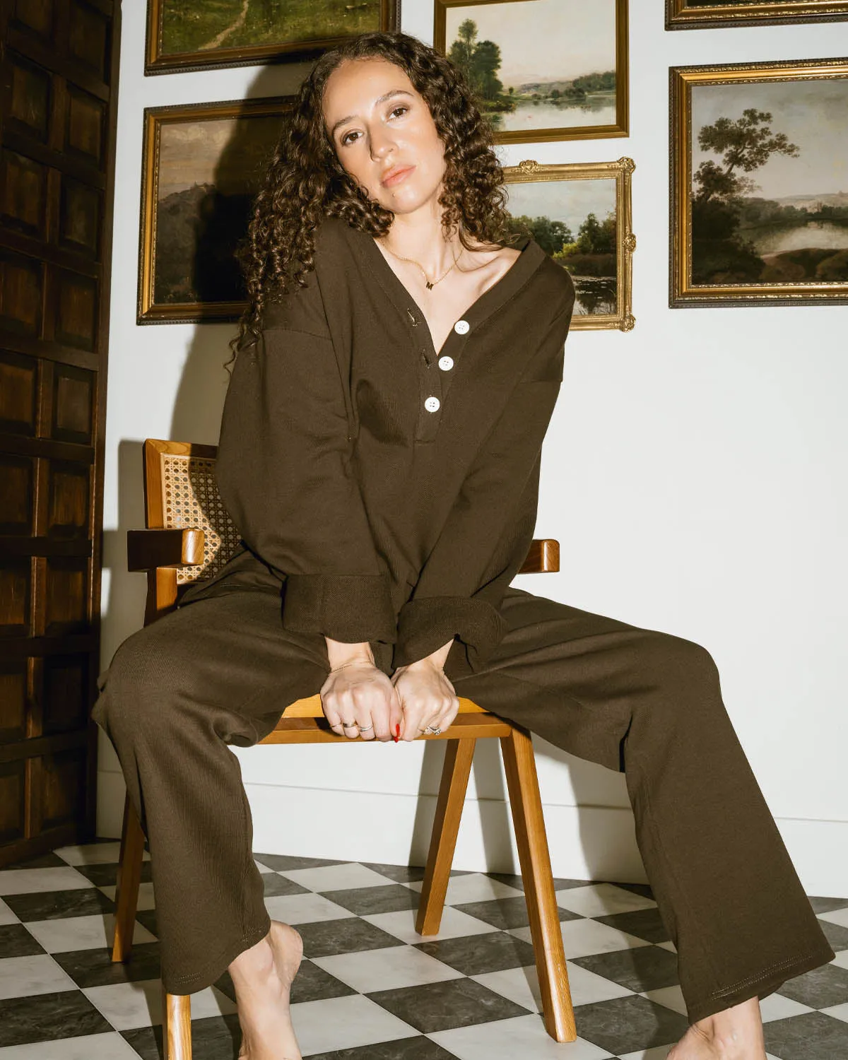 Porto Henley - Long | Espresso sold by Harly Jae