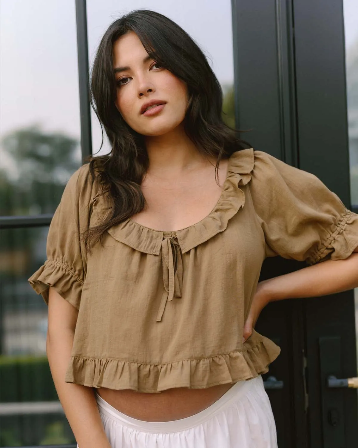 Doll Blouse | Chestnut sold by Harly Jae