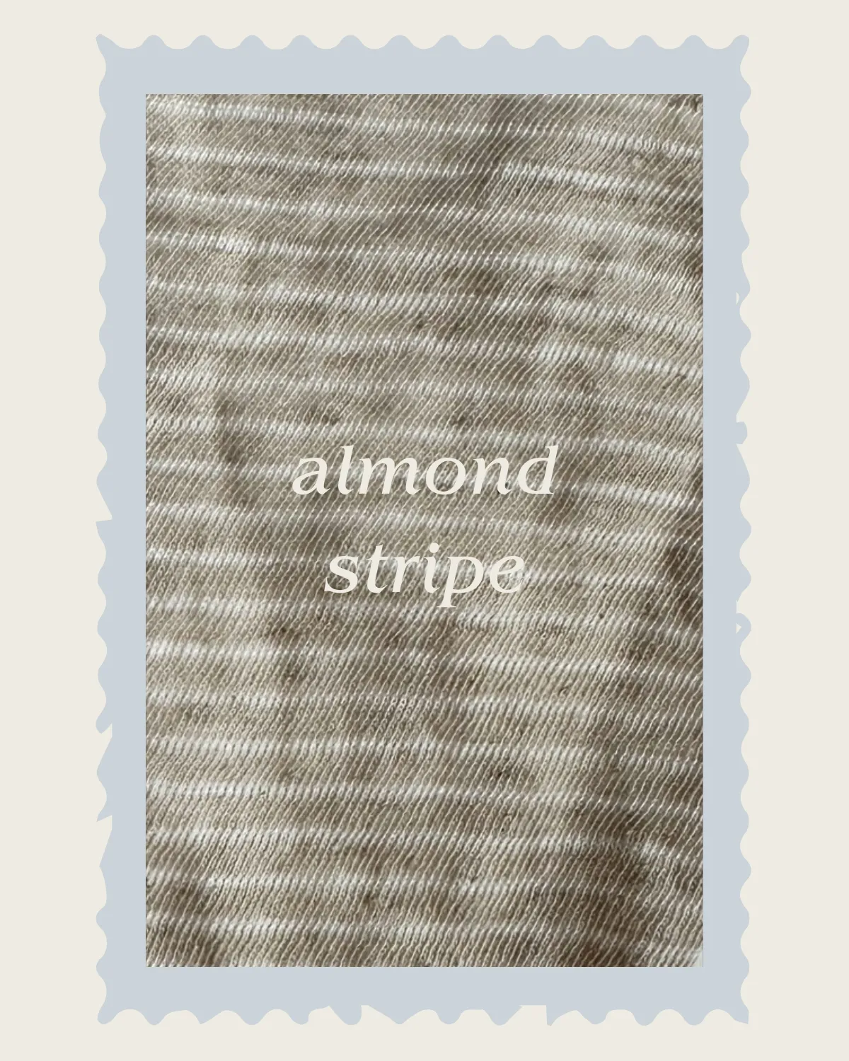 hj tee | Almond Stripe sold by Harly Jae