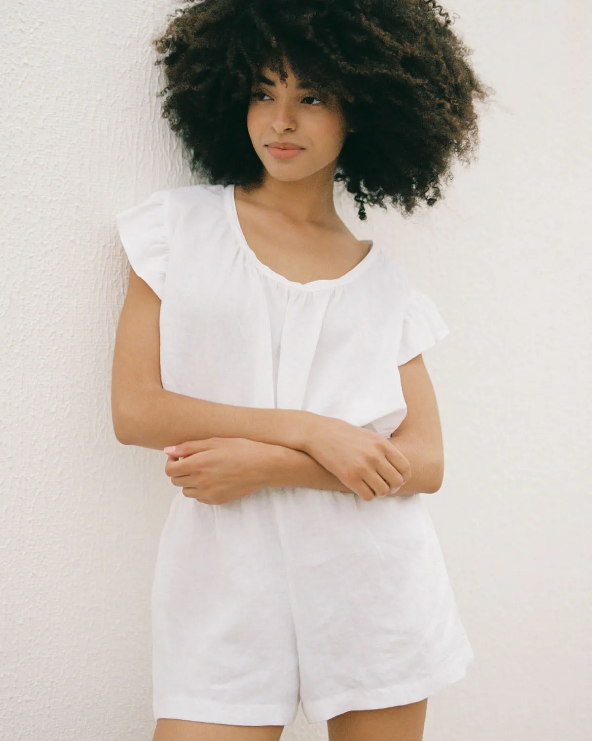Last Chance | Cloud Sleepwear Top | Salt | 2X/3X sold by Harly Jae product image thumbnail 3