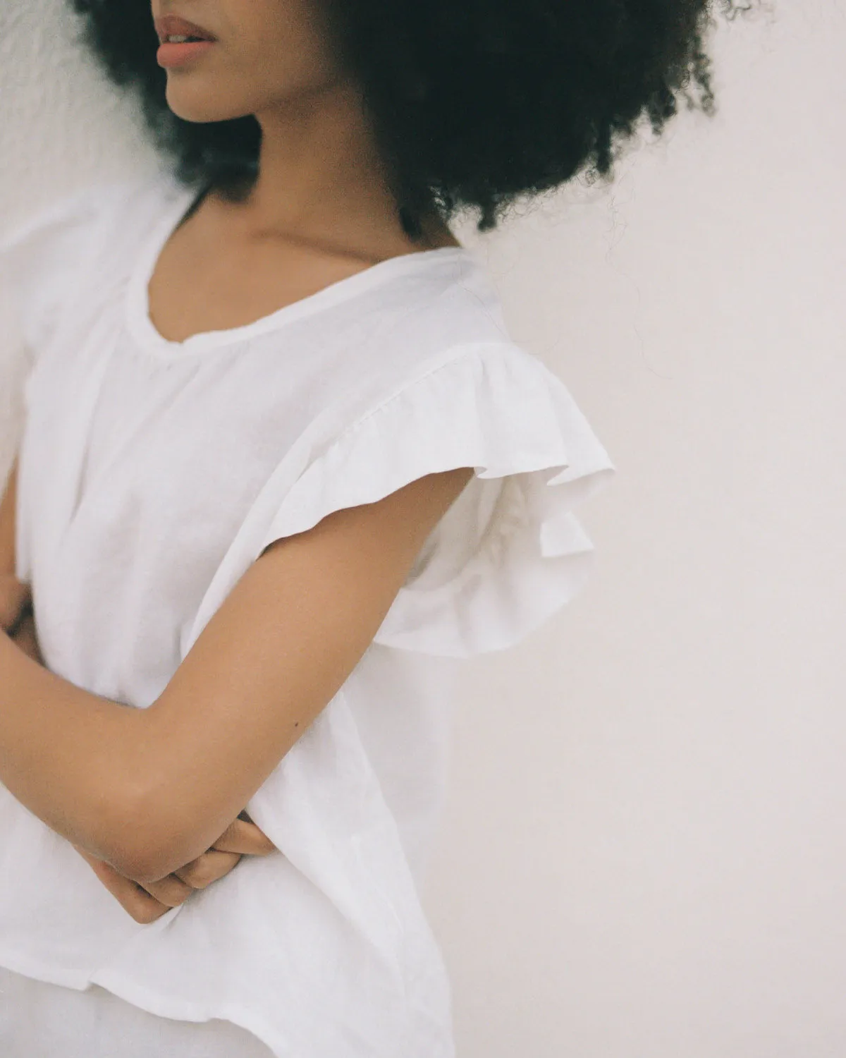 Last Chance | Cloud Sleepwear Top | Salt | 2X/3X sold by Harly Jae product image thumbnail 4