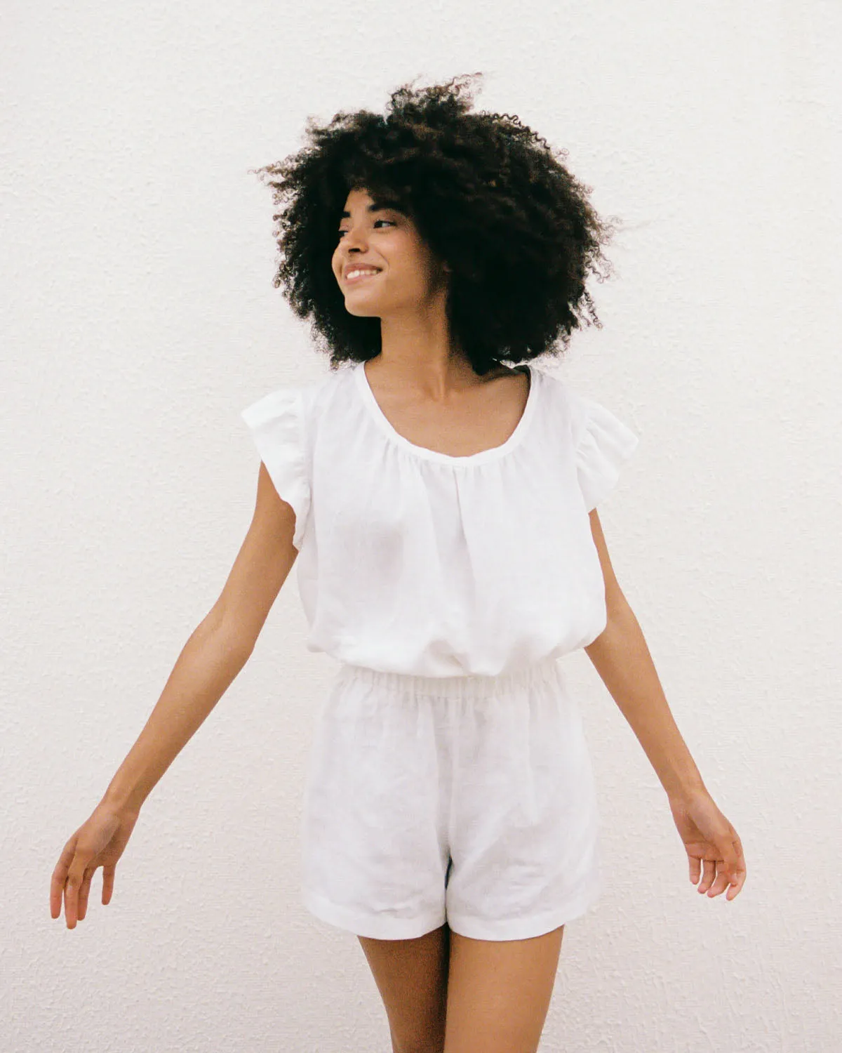 Last Chance | Cloud Sleepwear Top | Salt | 2X/3X sold by Harly Jae product image thumbnail 2