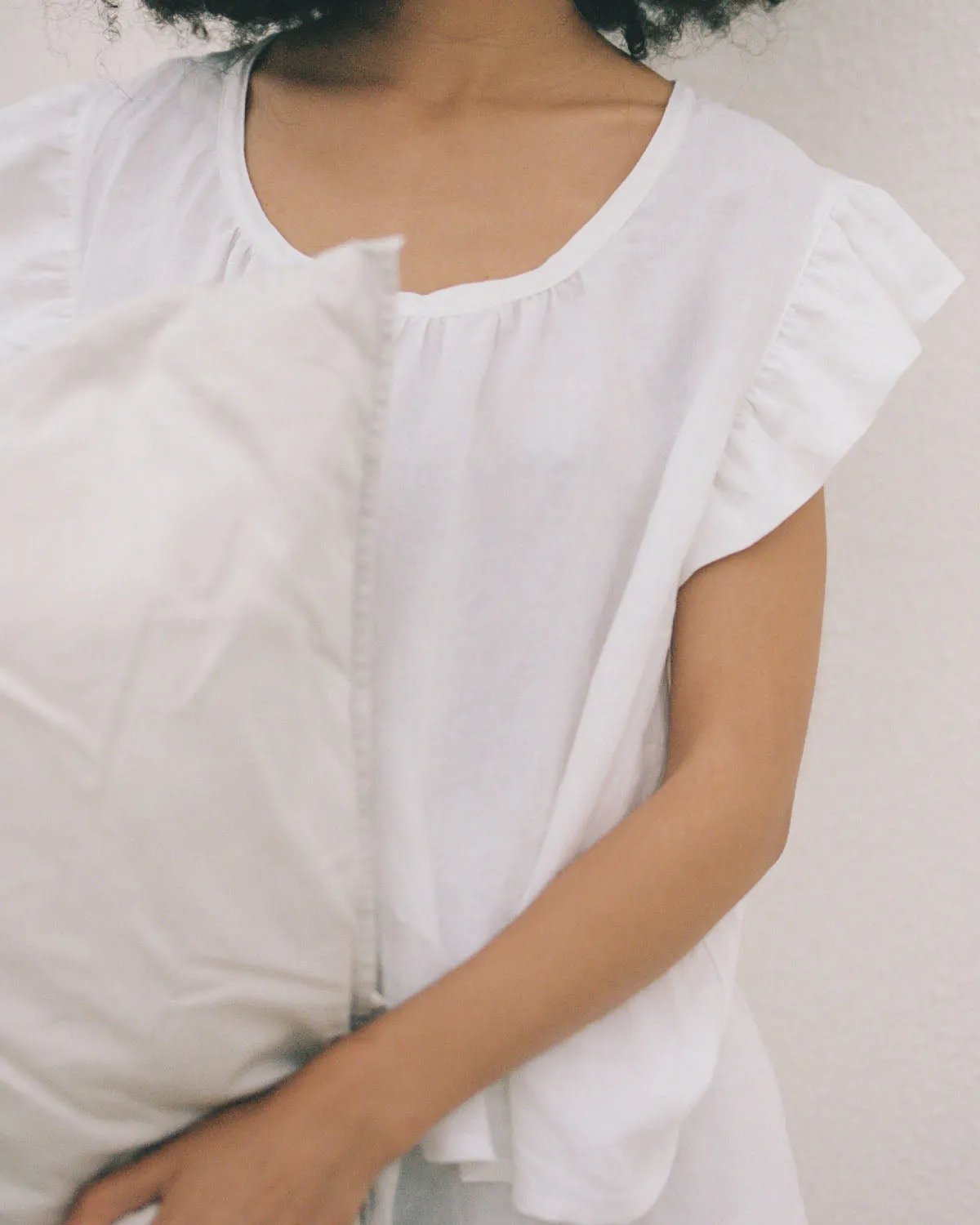 Last Chance | Cloud Sleepwear Top | Salt | 2X/3X sold by Harly Jae product image thumbnail 5