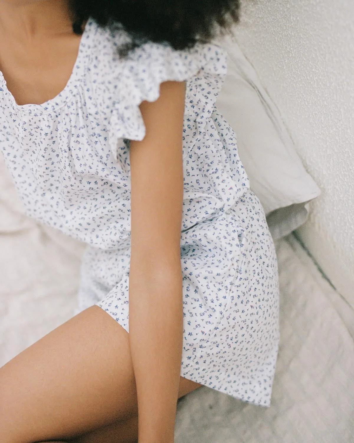 Last Chance | Cloud Sleepwear Shorts | Bouquet | 2X/3X sold by Harly Jae product image thumbnail 4