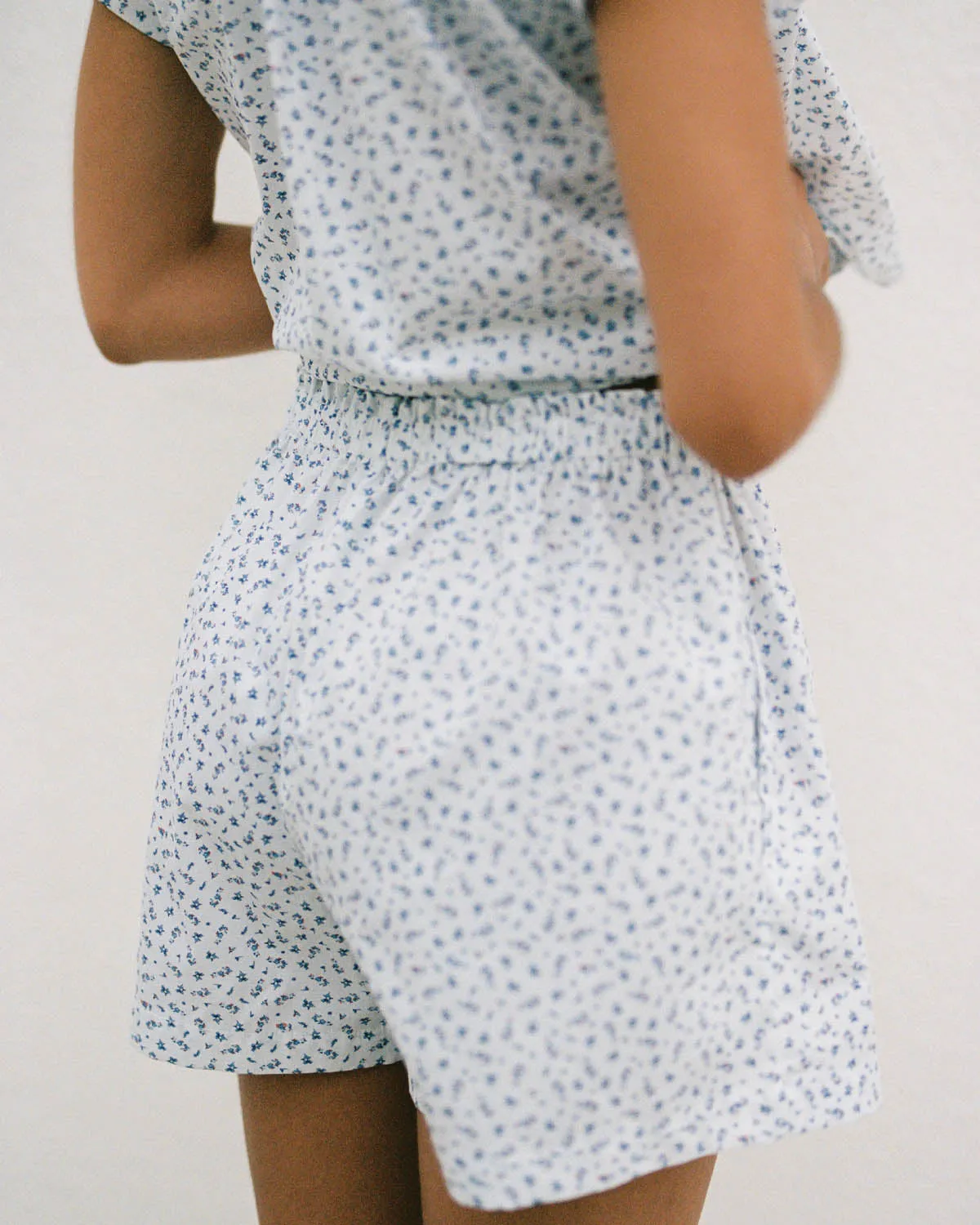 Last Chance | Cloud Sleepwear Shorts | Bouquet | 2X/3X sold by Harly Jae product image thumbnail 2