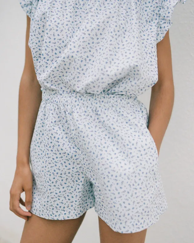 Last Chance | Cloud Sleepwear Shorts | Bouquet | XS sold by Harly Jae