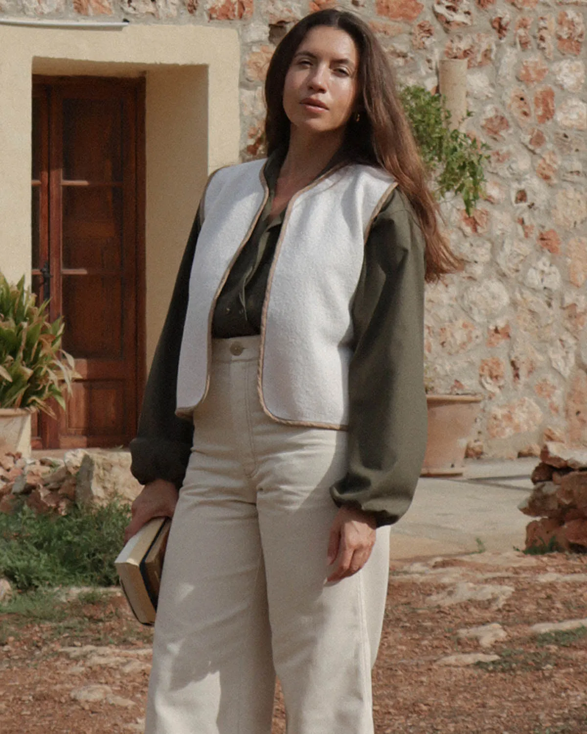 Last Chance | Jones Vest | Vanilla | 2X/3X sold by Harly Jae product image thumbnail 2