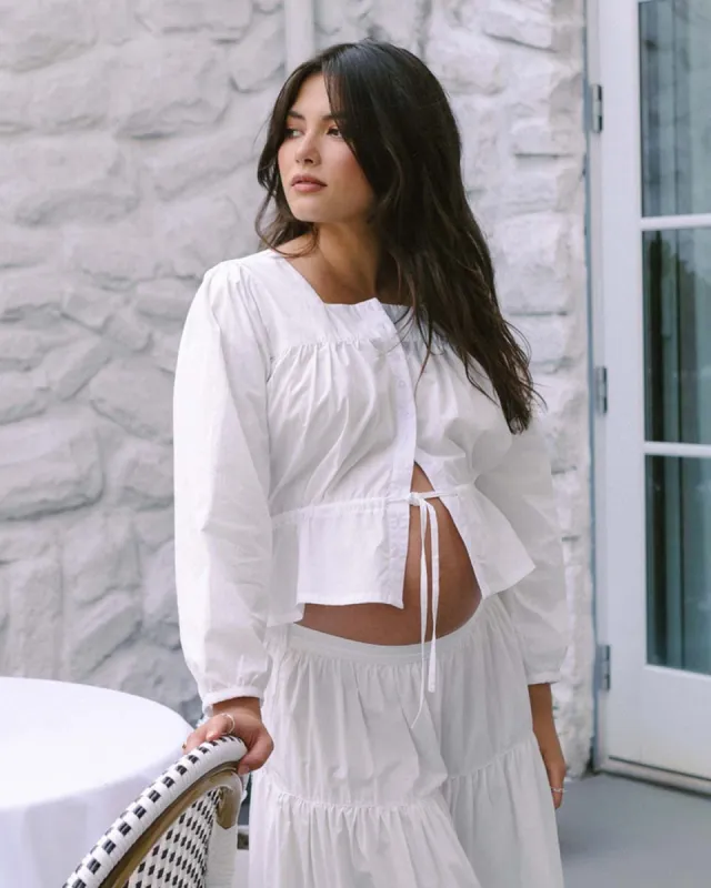 Imperfect | Belmond Blouse | Ivory | S sold by Harly Jae