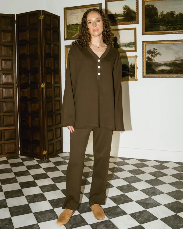 Imperfect | Palermo Pants | Espresso | L made by Harly Jae