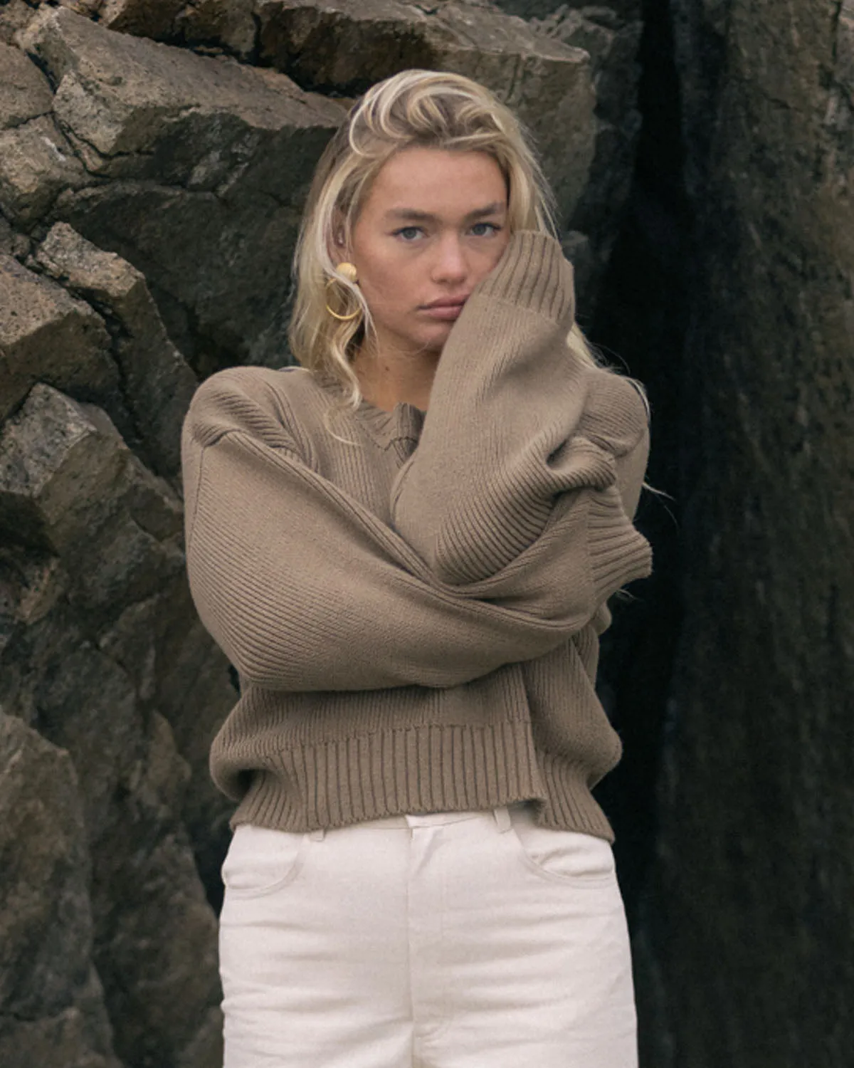 Last Chance | Groove Sweater | Driftwood | 2X/3X sold by Harly Jae product image thumbnail 3