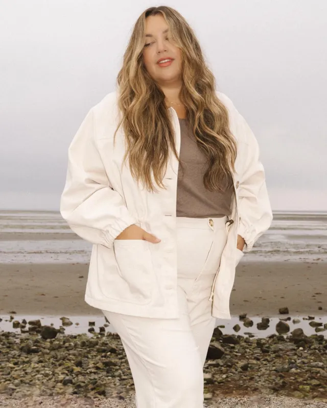 Last Chance | Sóller Jacket | Mylk | 2X/3X sold by Harly Jae