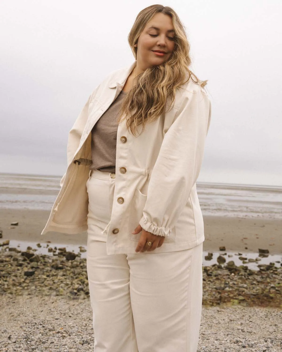 Last Chance | Sóller Jacket | Mylk | XXL/1X sold by Harly Jae product image thumbnail 2
