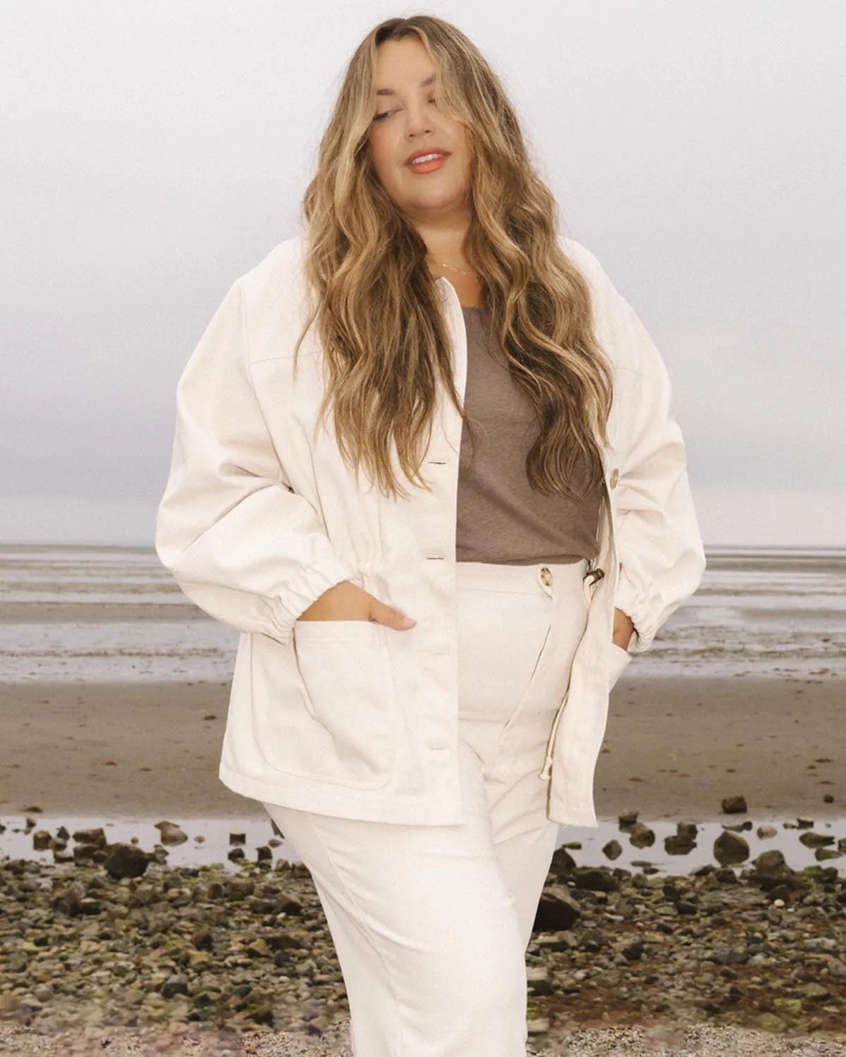 Last Chance | Sóller Jacket | Mylk | XXL/1X sold by Harly Jae
