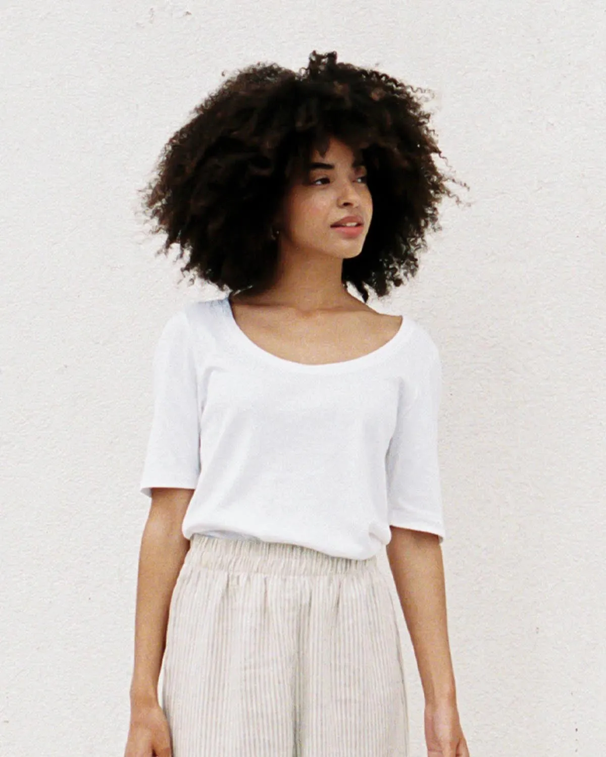 Last Chance | hj tee | Pointelle | L sold by Harly Jae product image thumbnail 5