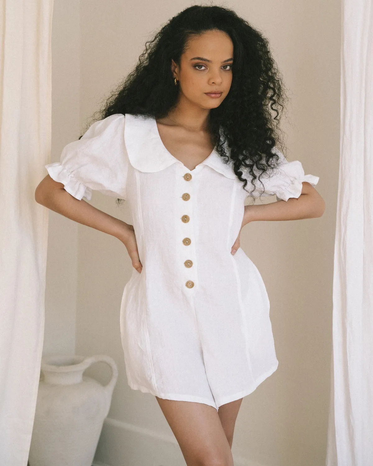 Last Chance | Dorothy Romper | Salt | XL sold by Harly Jae product image thumbnail 3