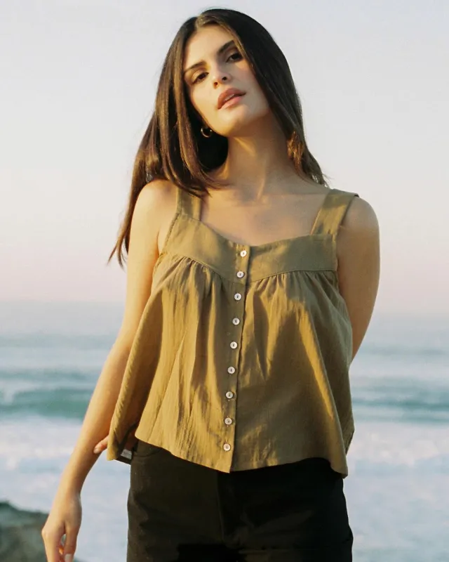 Last Chance | Nightie Tank | Chestnut | S/M sold by Harly Jae