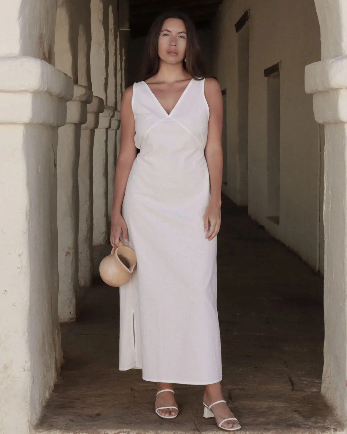 Sample | Margot Dress | Ivory | XS sold by Harly Jae product image thumbnail 3