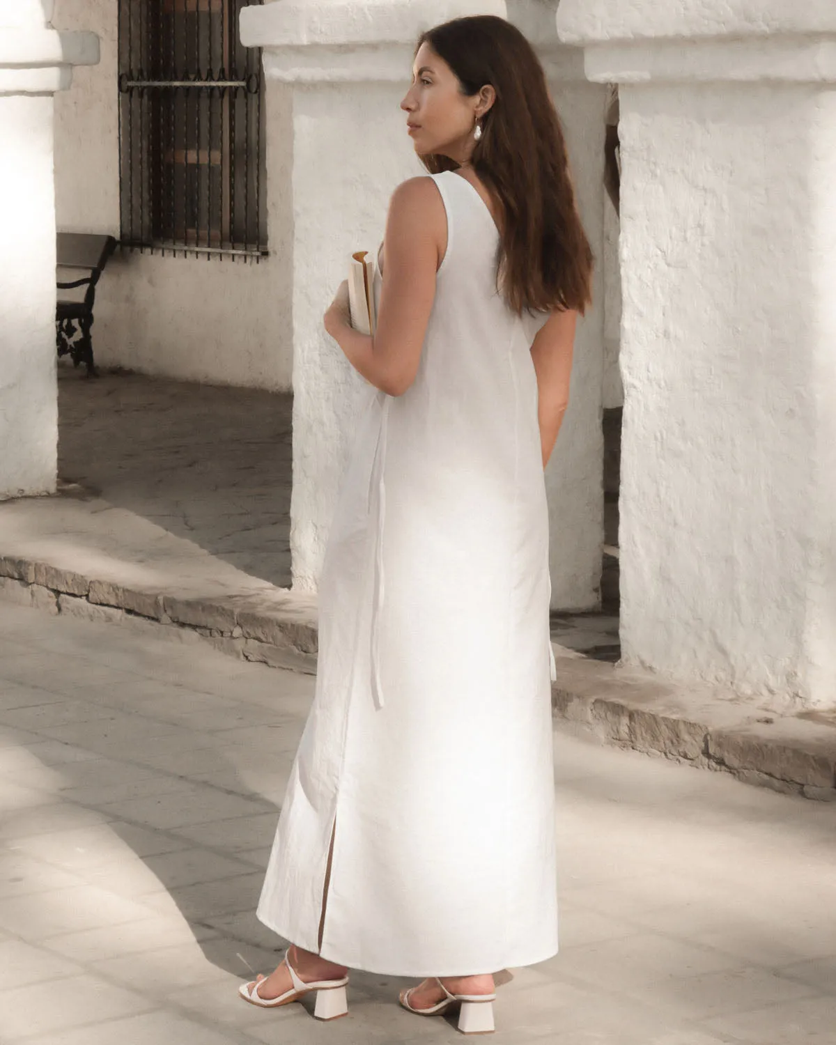 Sample | Margot Dress | Ivory | XS sold by Harly Jae product image thumbnail 5