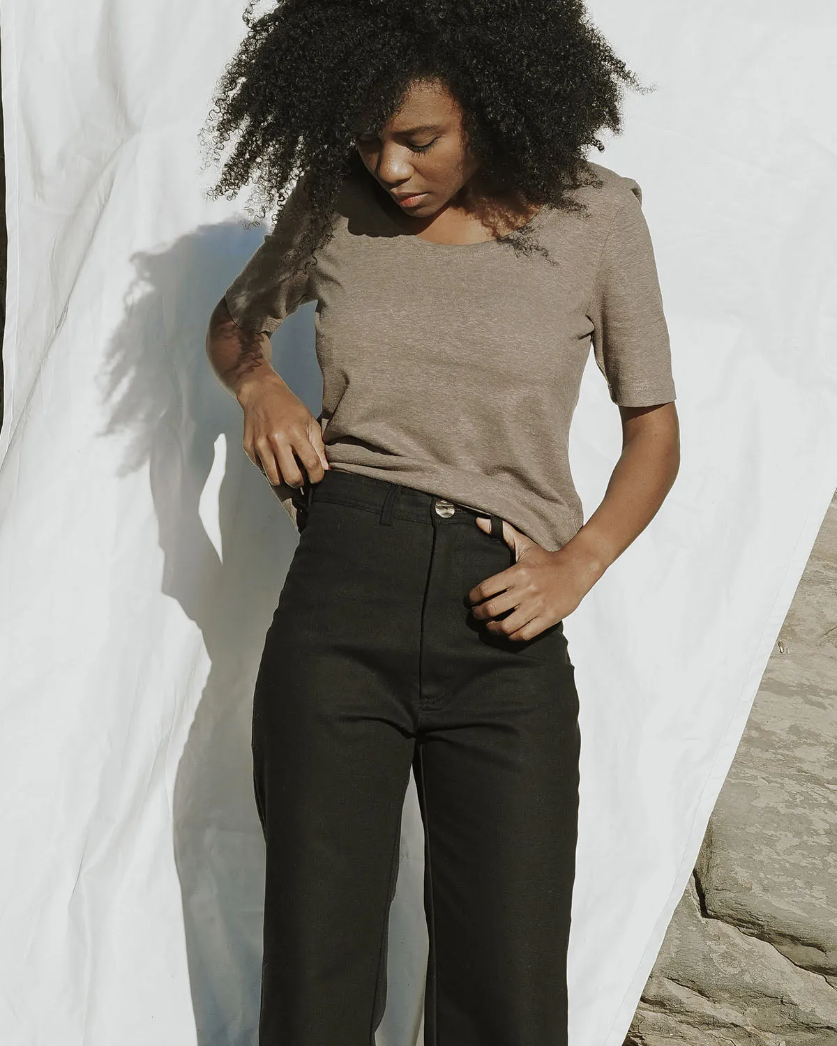 Sample | hj tee | Funghi | XS sold by Harly Jae