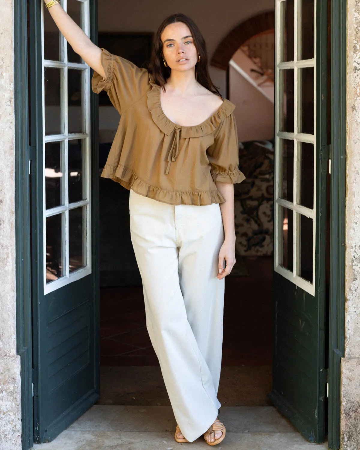 Sample | Wyn Pants | Hazel Stripe | S sold by Harly Jae