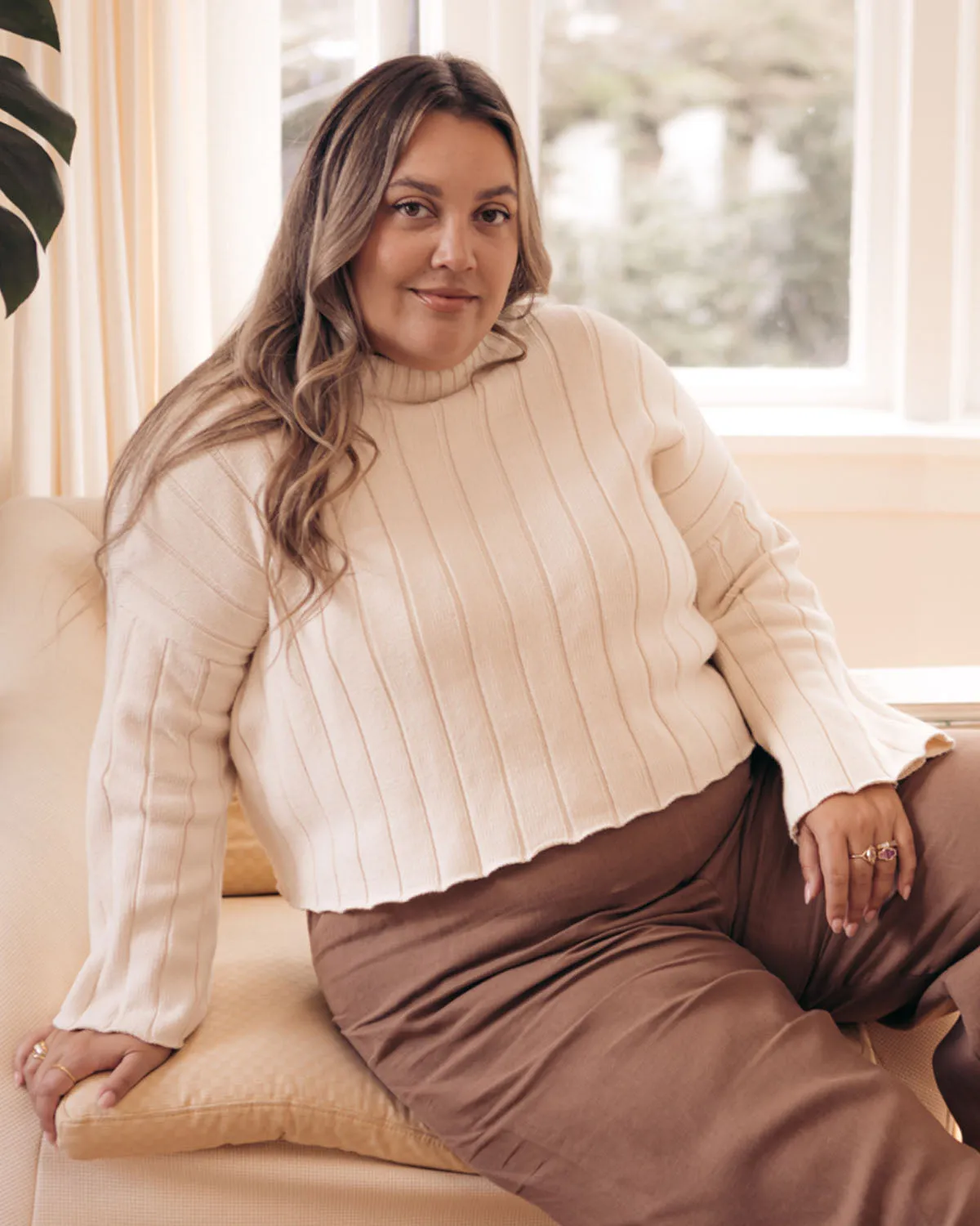 Sample | Muse Sweater | Cream | XXL/1X sold by Harly Jae product image thumbnail 2