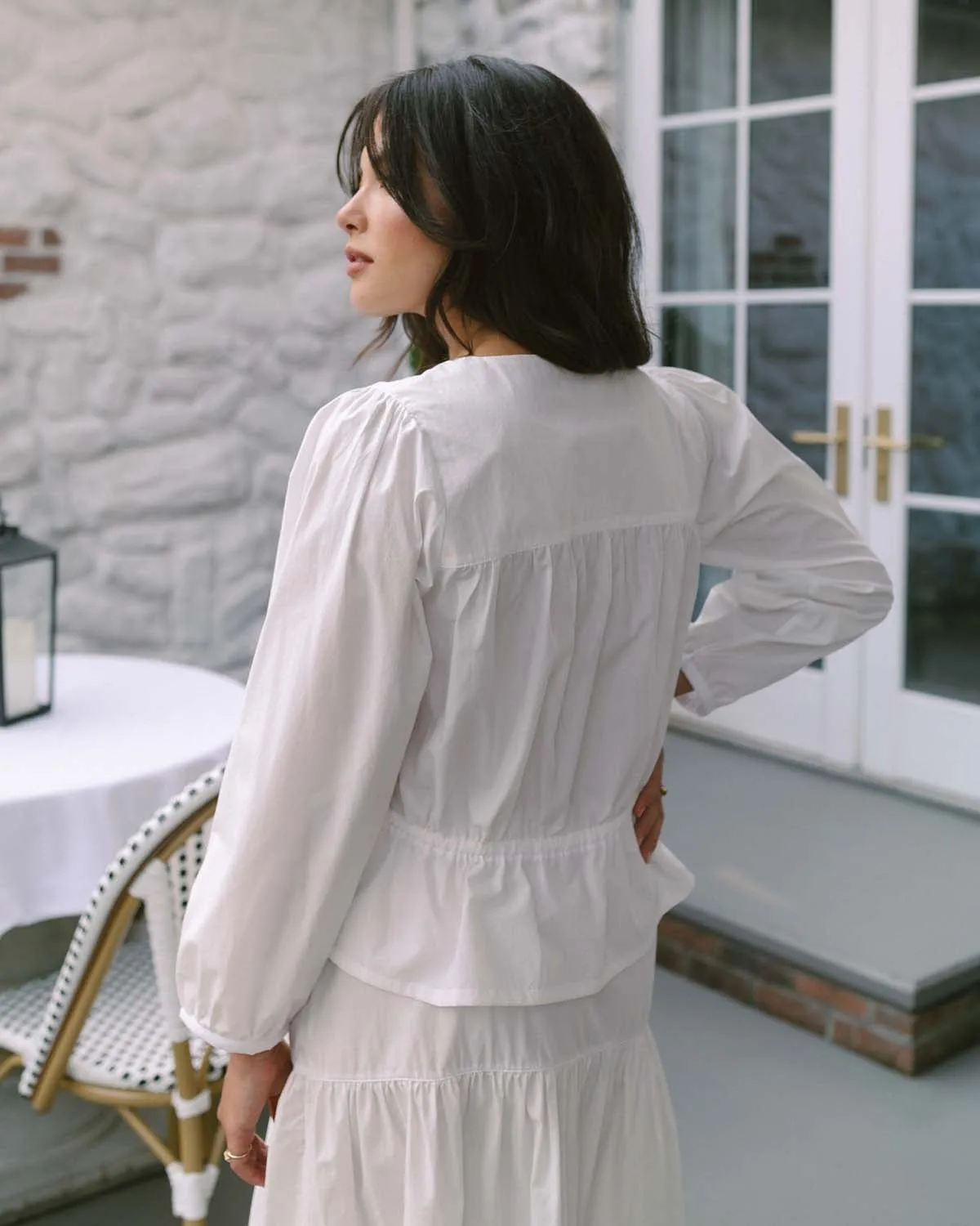 Imperfect | Belmond Blouse | Ivory | S sold by Harly Jae product image thumbnail 5